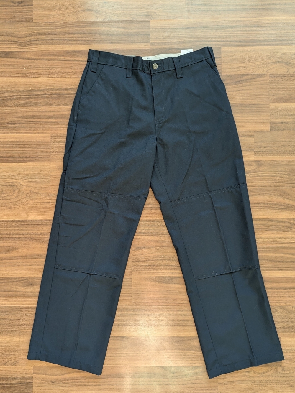 Dickies Men’s Black Work Pants - Classic Fit - Picture 2 of 5